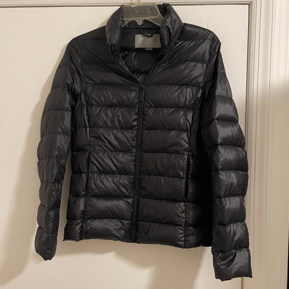 Black Down Puffer Jacket